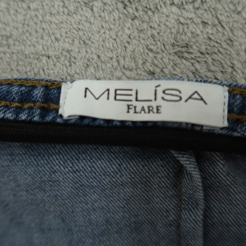 Sofia By: Sofia Vergara Jeans Women's Size 12 High-Rise Melisa Flare 34" Inseam - Picture 9 of 16